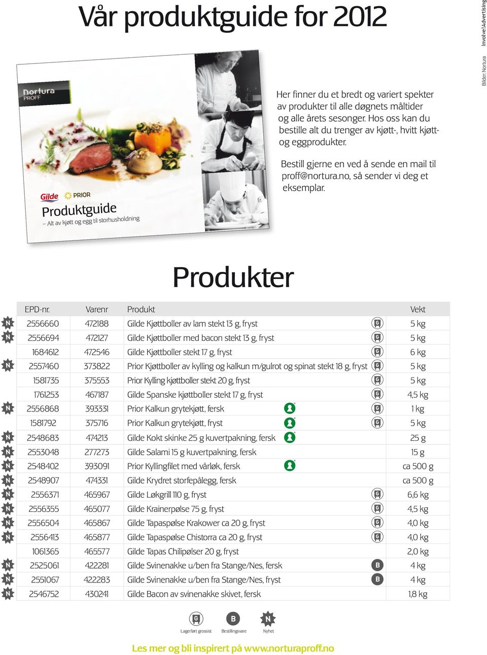 De som arbeder her har lang erfarng med å bstå kunder storkjøkkenmarkedet og kan hjelpe deg med få fnne rktg produkt tl dtt behov. Spør de også gjerne om v har noen gode tlbud dag!