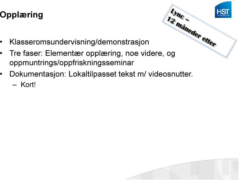 oppmuntrings/oppfriskningsseminar