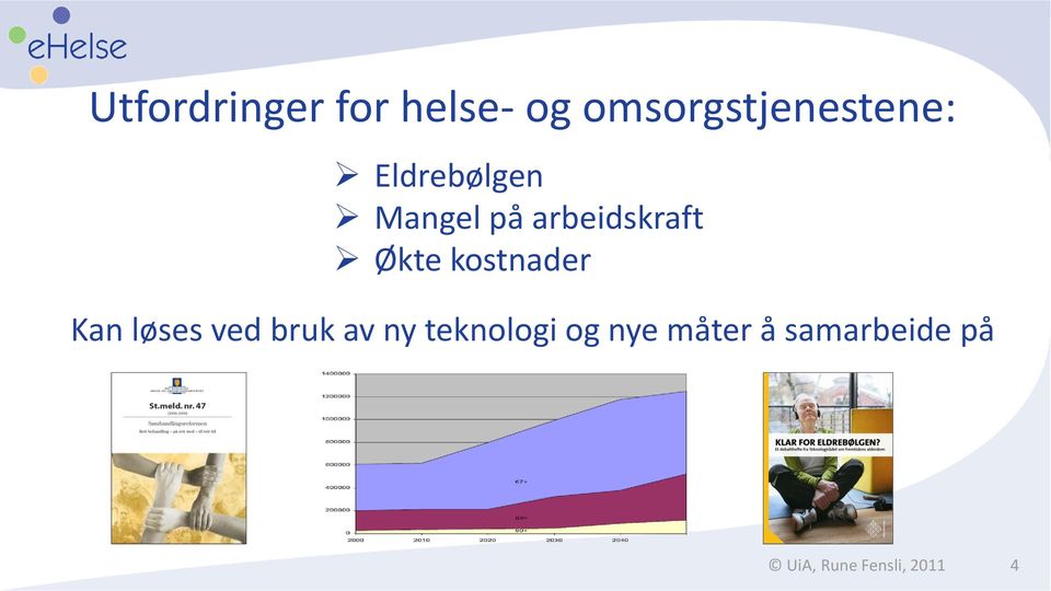 kostnader Kan løses ved bruk av ny teknologi