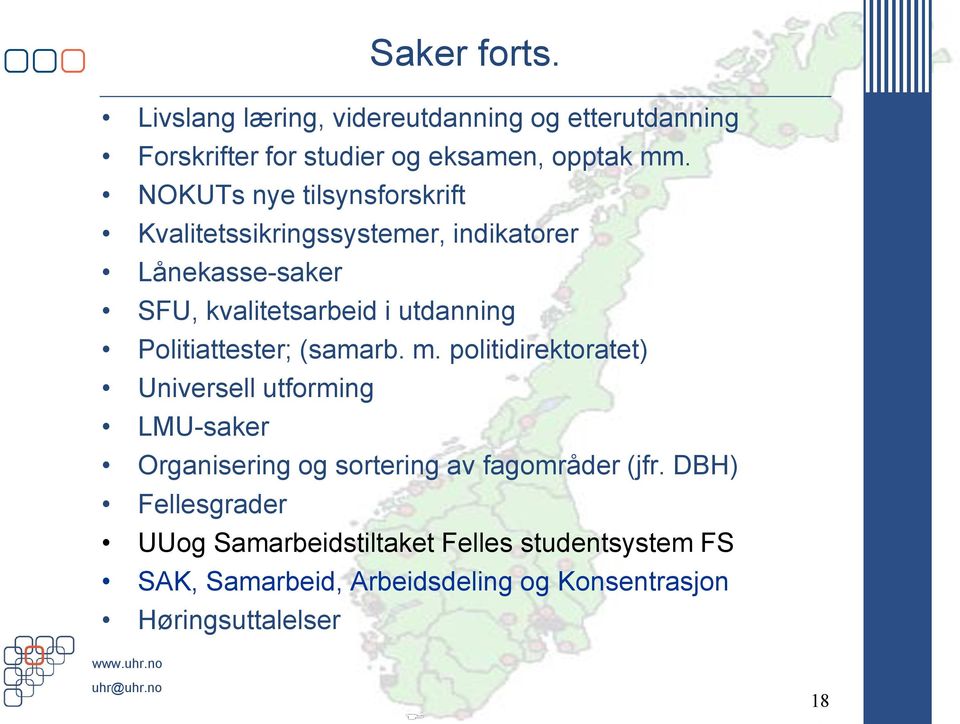 Politiattester; (samarb. m.