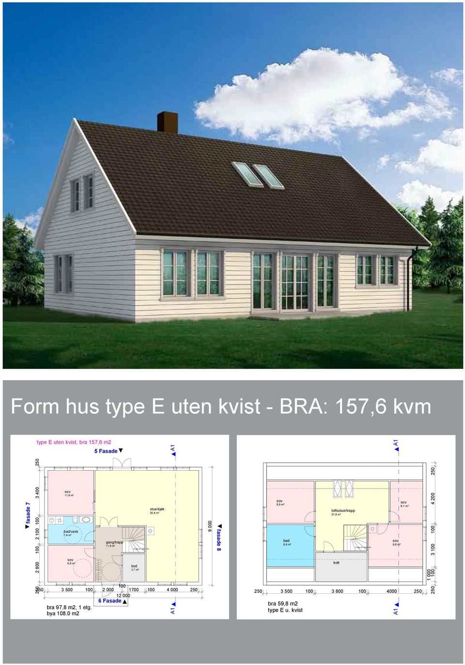 12 000 6 Fasade bra 97,8 m2, 1 etg. bya 108.