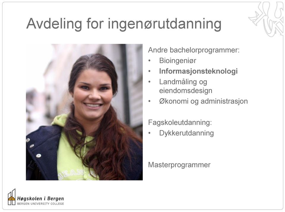 Informasjonsteknologi Landmåling og