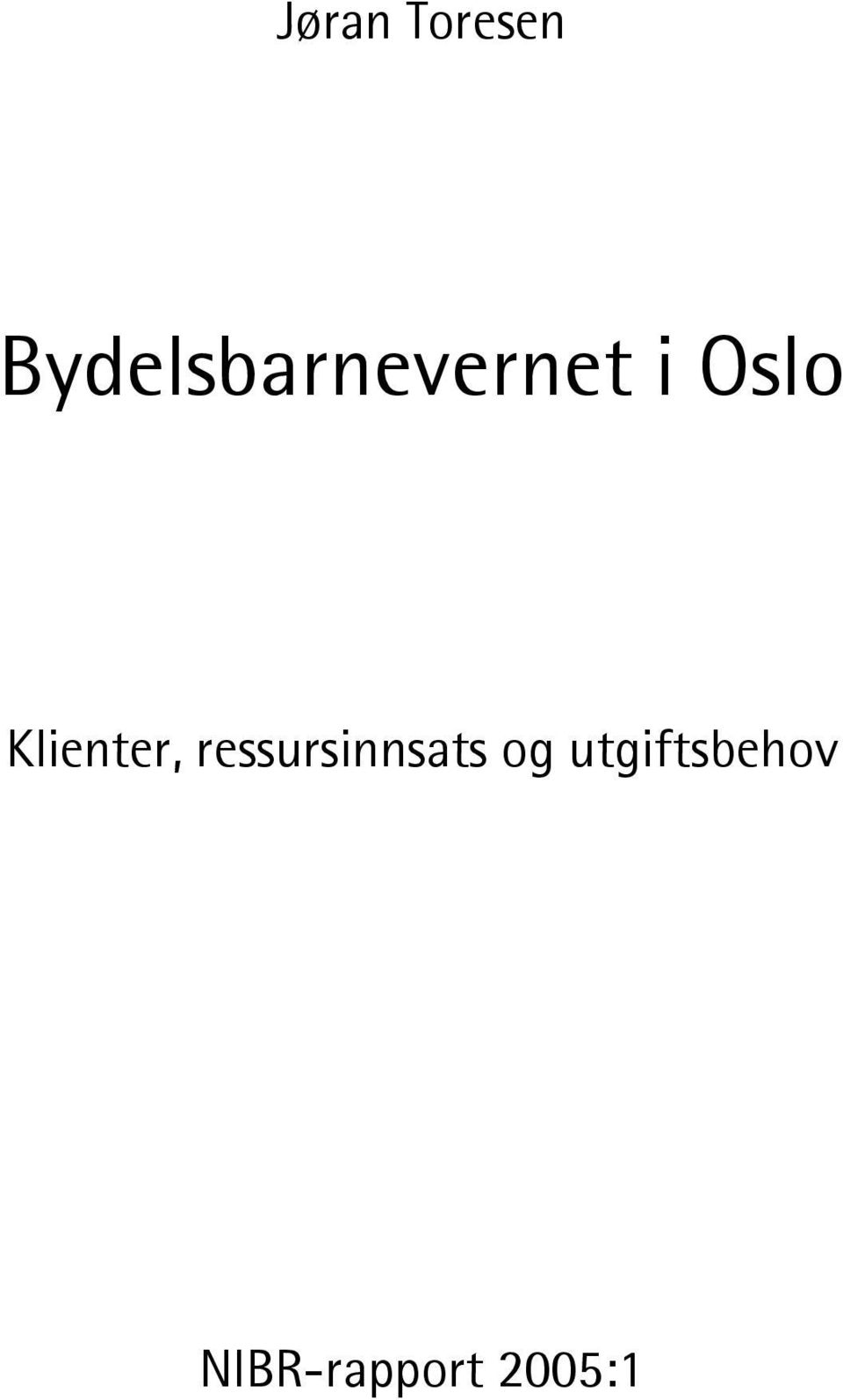 Oslo Klienter,