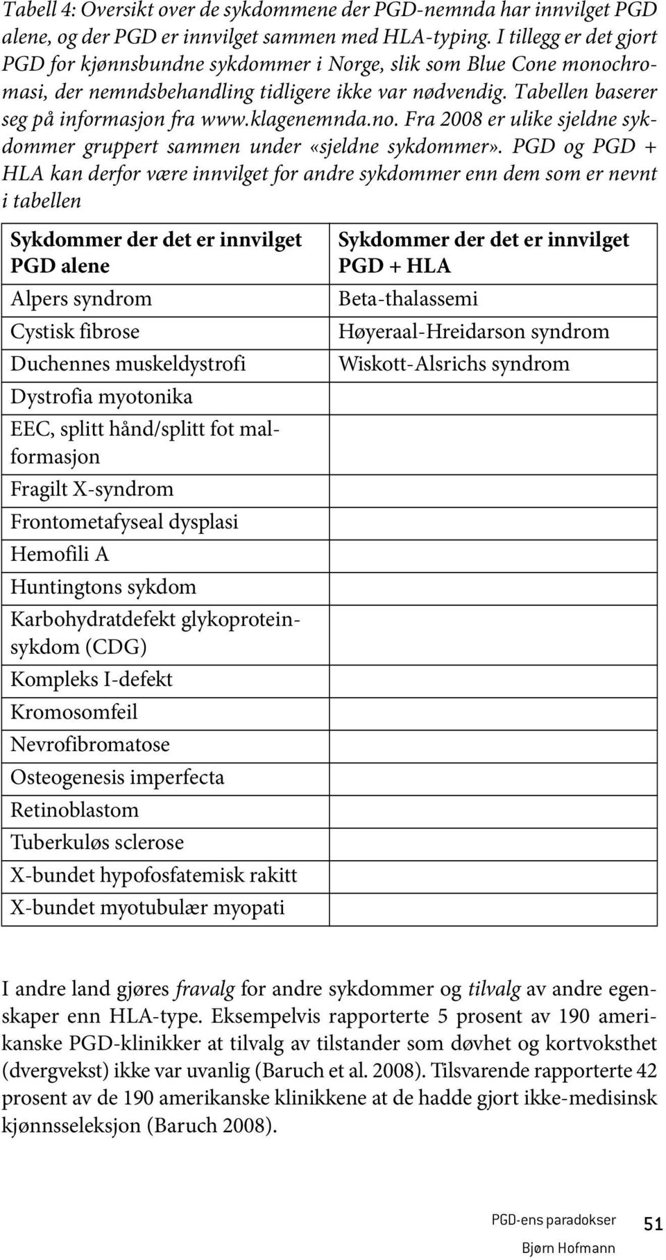 klagenemnda.no. Fra 2008 er ulike sjeldne sykdommer gruppert sammen under «sjeldne sykdommer».