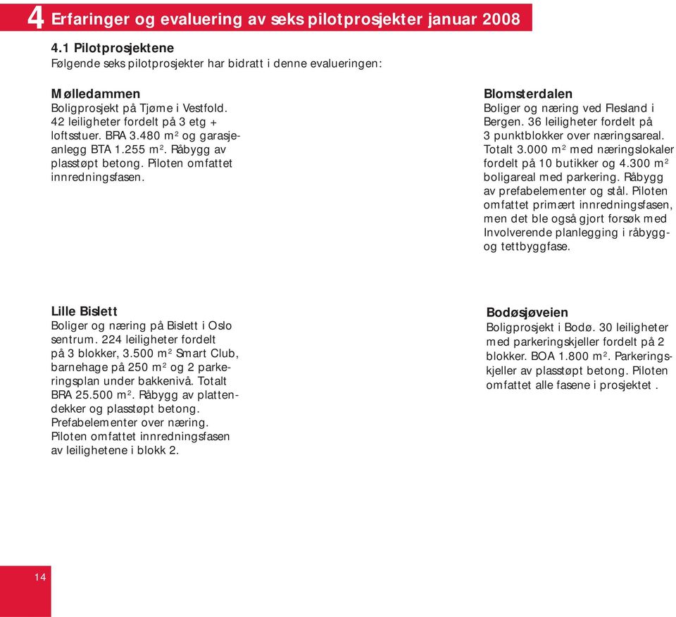 Blomsterdalen Boliger og næring ved Flesland i Bergen. 36 leiligheter fordelt på 3 punktblokker over næringsareal. Totalt 3.000 m 2 med næringslokaler fordelt på 10 butikker og 4.