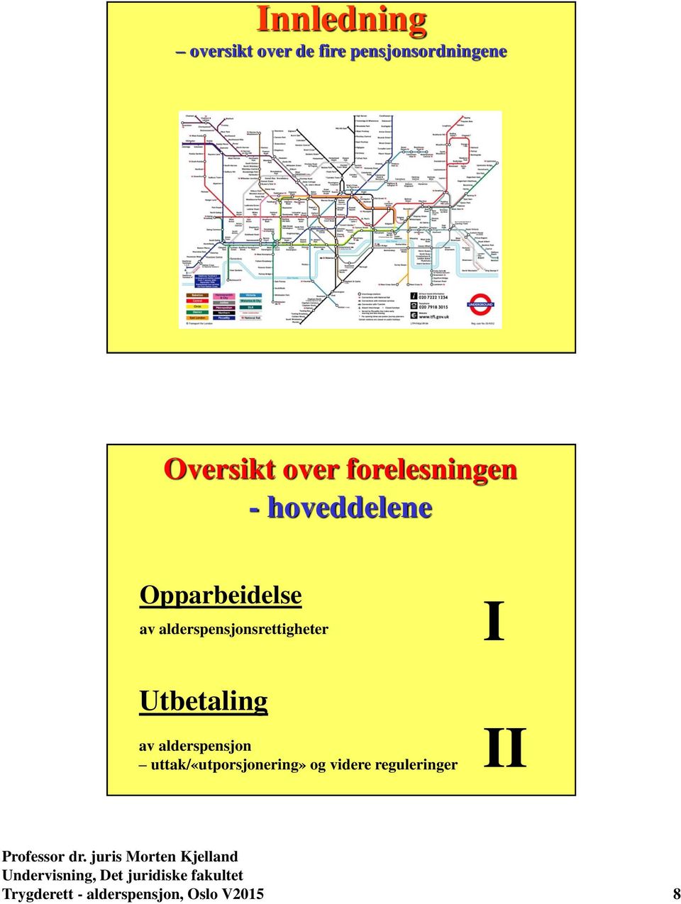 alderspensjonsrettigheter I Utbetaling av alderspensjon