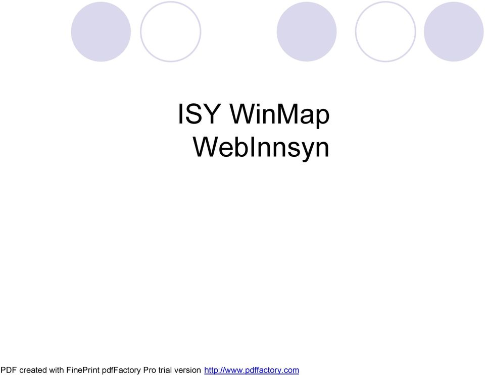 WebInnsyn