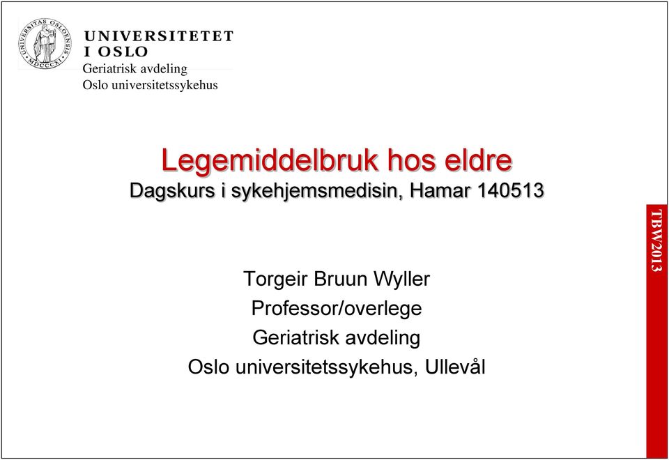 Torgeir Bruun Wyller