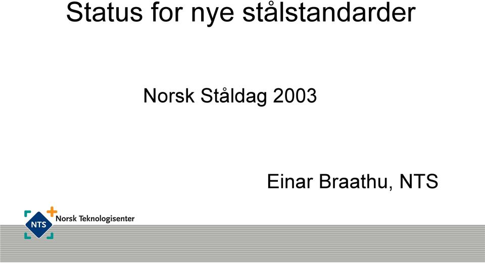 Norsk Ståldag