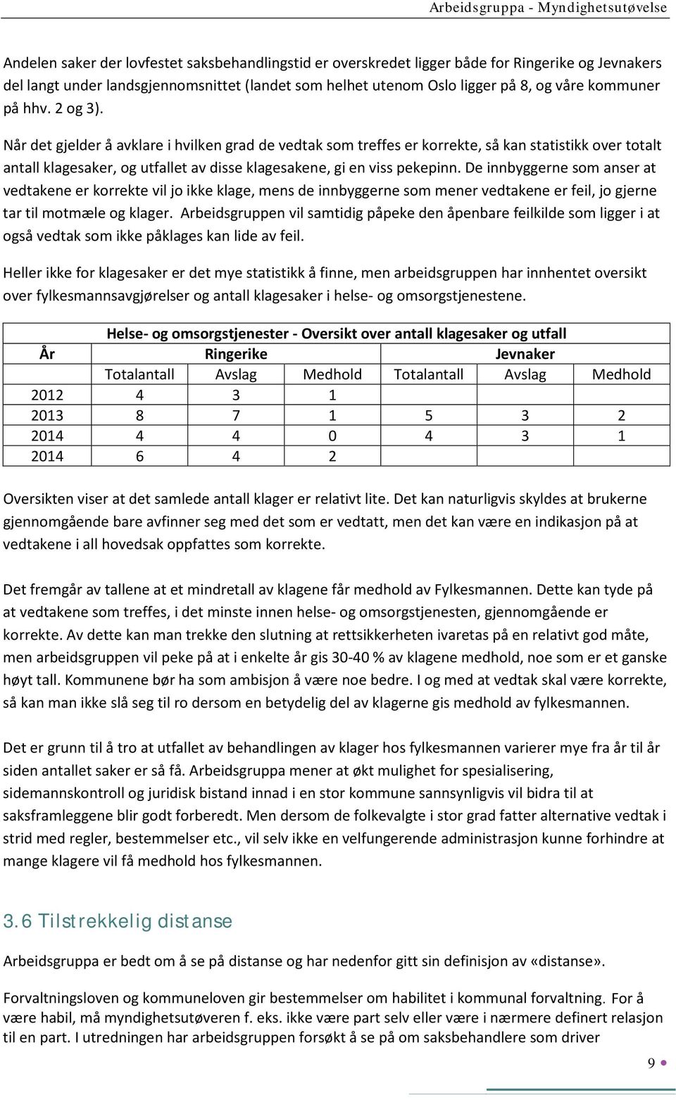 De innbyggerne som anser at vedtakene er korrekte vil jo ikke klage, mens de innbyggerne som mener vedtakene er feil, jo gjerne tar til motmæle og klager.