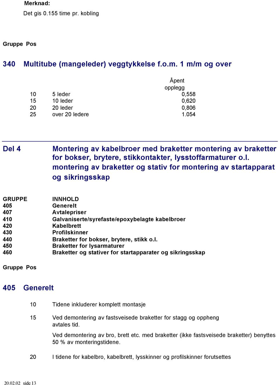 4 Montering av kabelb