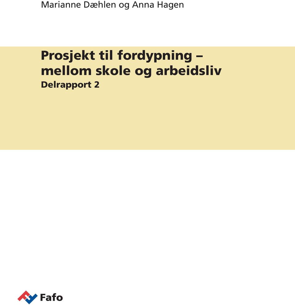 fordypning mellom skole