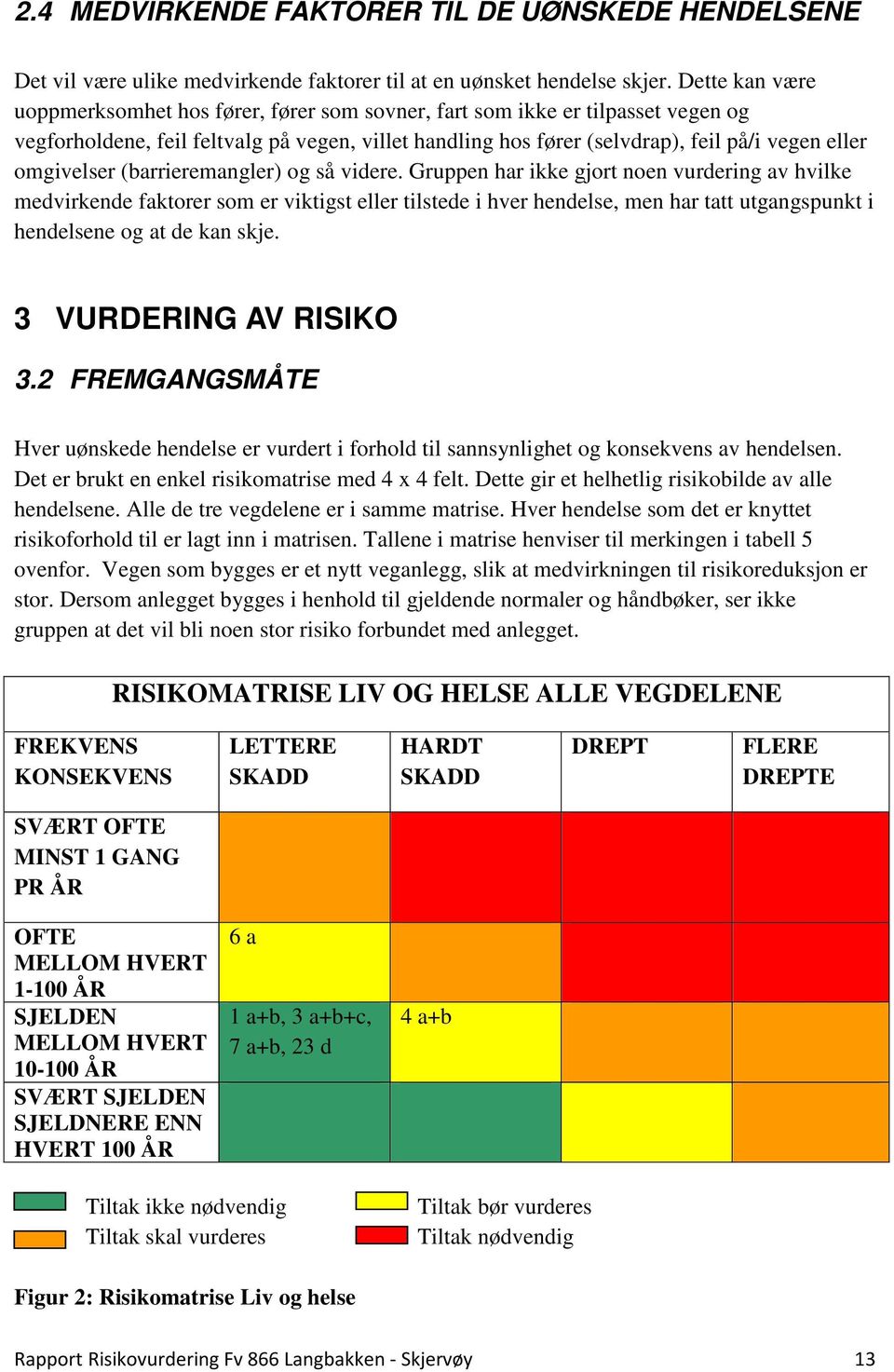 omgivelser (barrieremangler) og så videre.