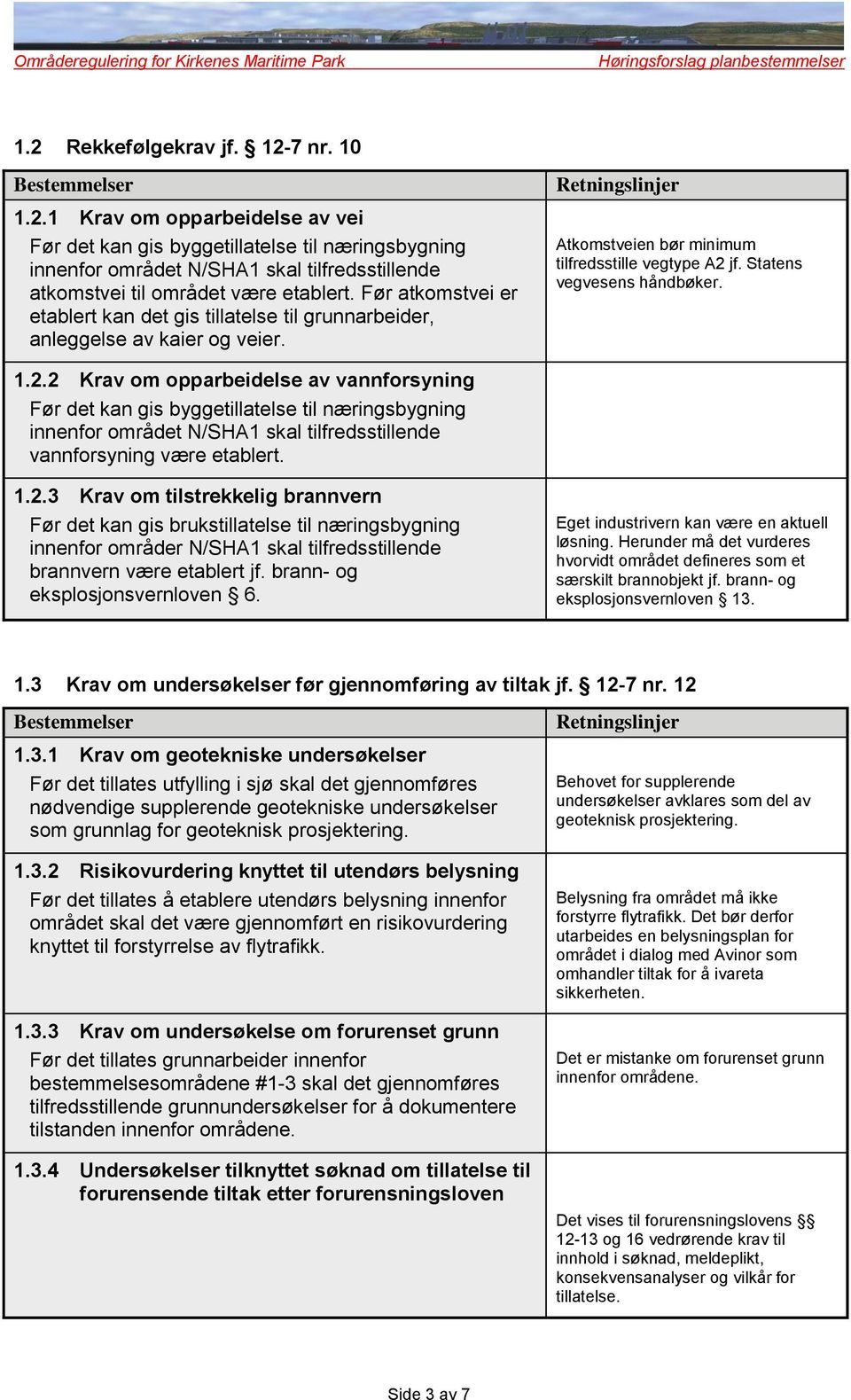 jf. Statens vegvesens håndbøker. 1.2.