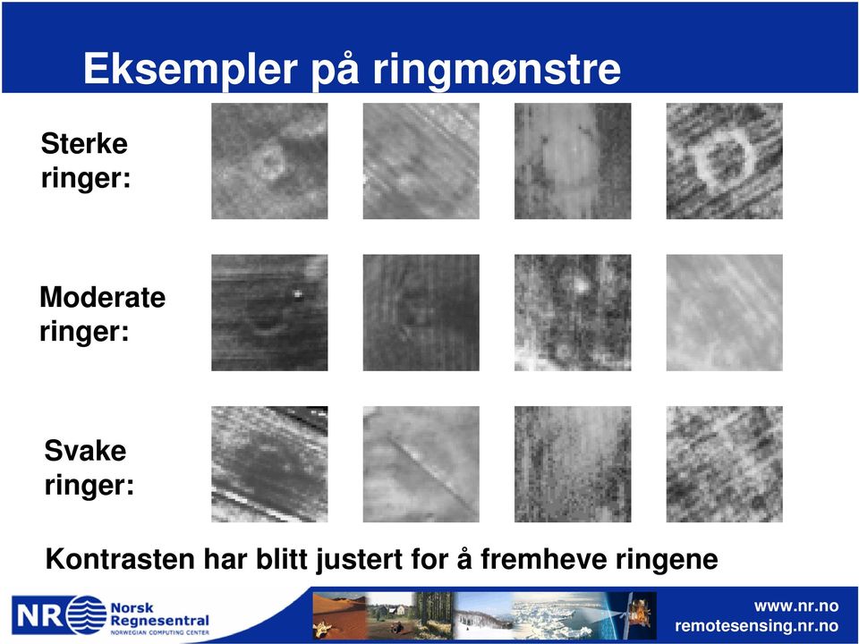 ringer: Svake ringer: