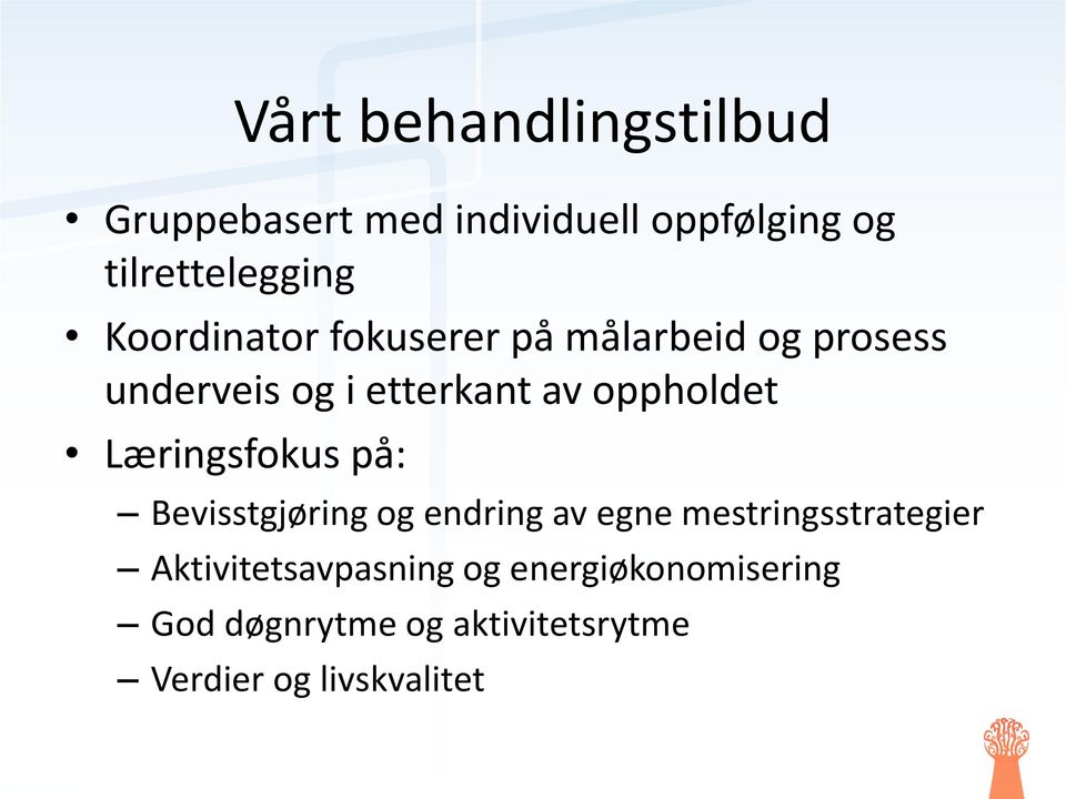 Læringsfokus på: Bevisstgjøring og endring av egne mestringsstrategier