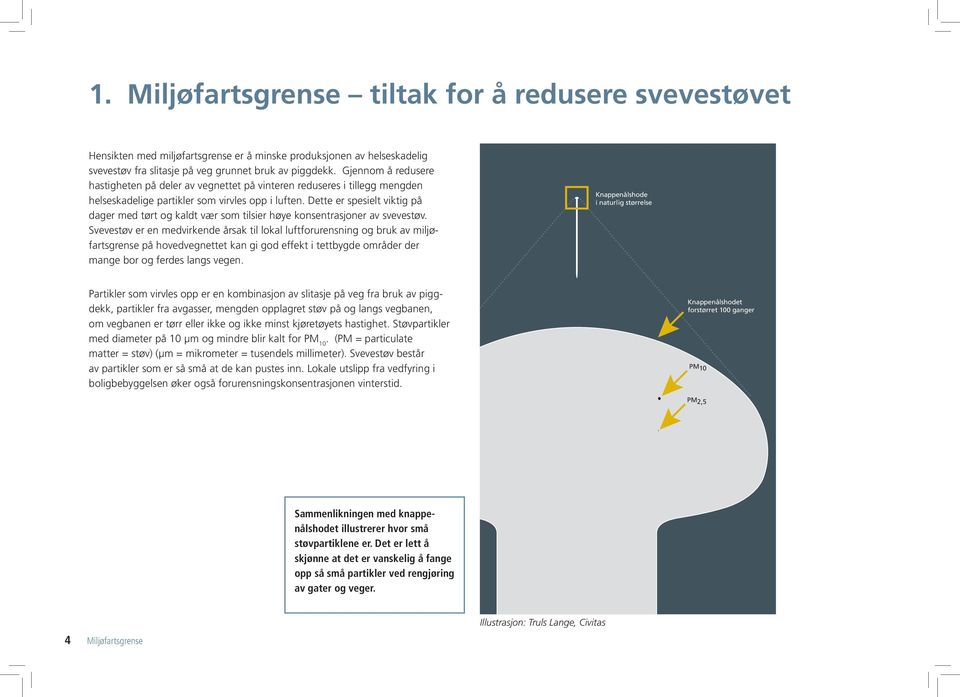 Dette er spesielt viktig på dager med tørt og kaldt vær som tilsier høye konsentrasjoner av svevestøv.