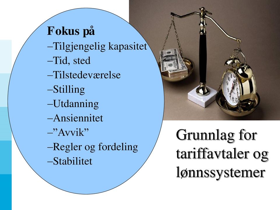 Ansiennitet Avvik Regler og fordeling