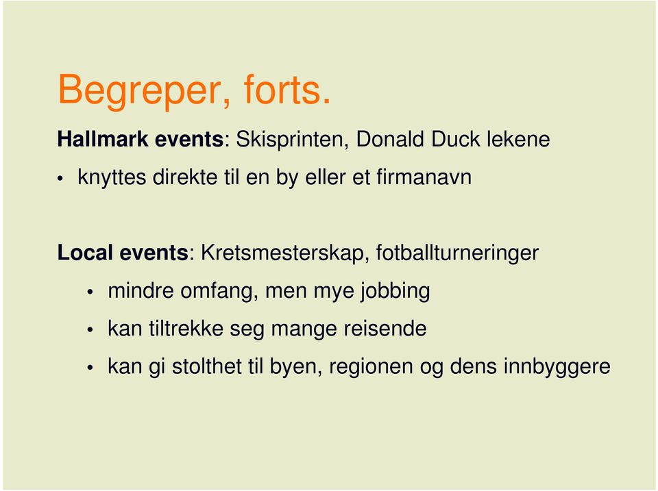 en by eller et firmanavn Local events: Kretsmesterskap,