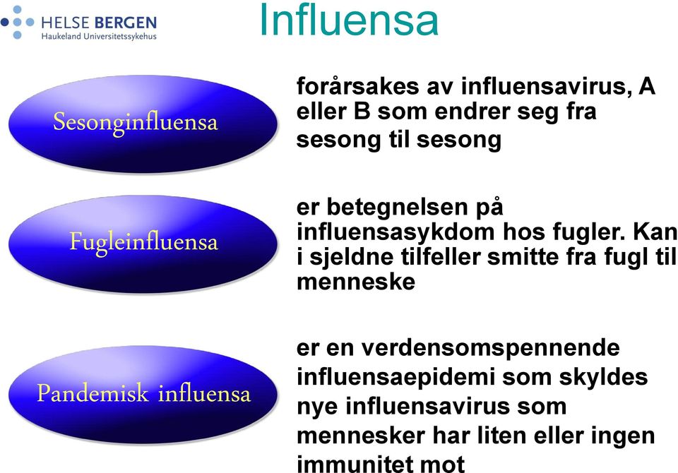 influensasykdom hos fugler.