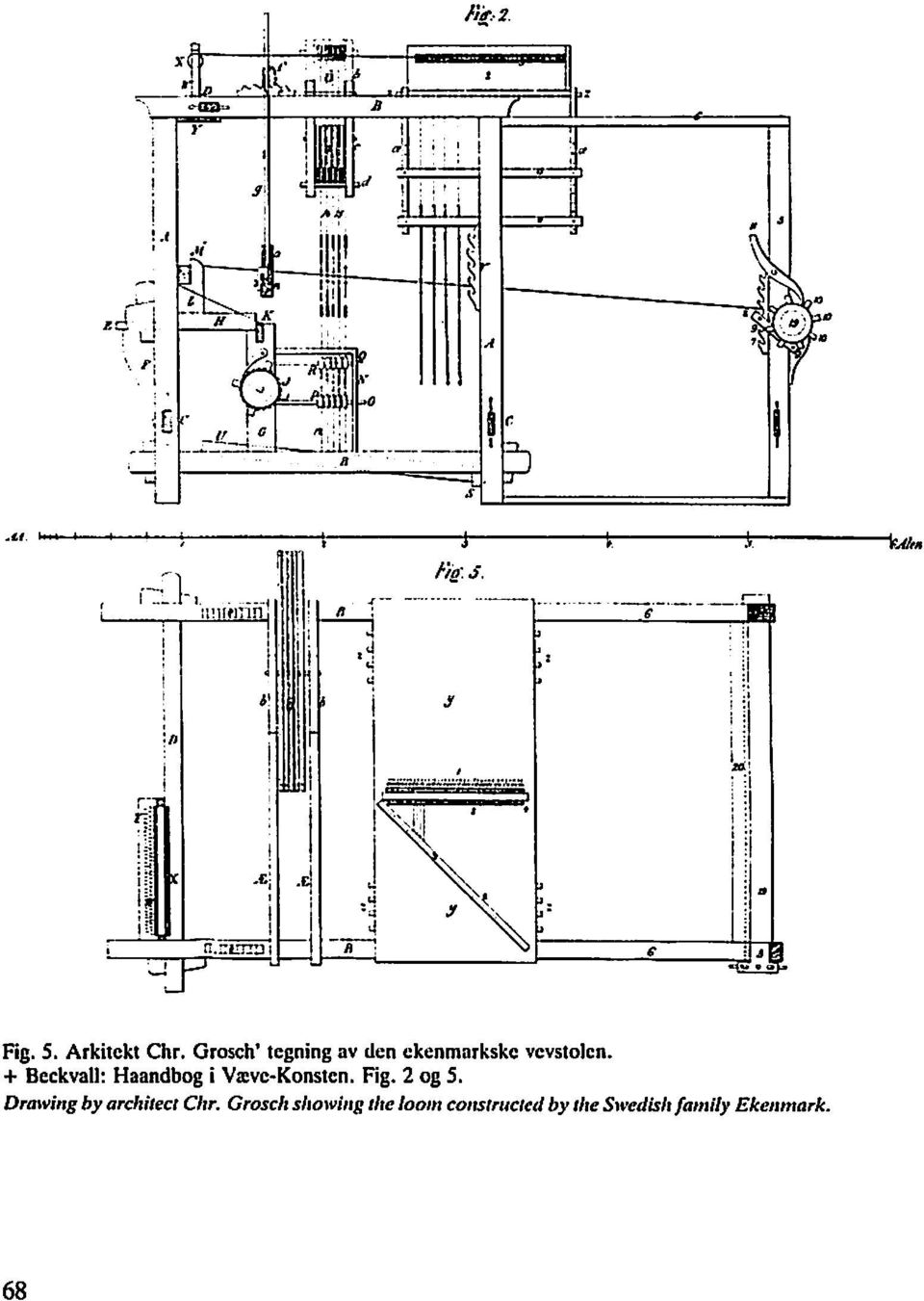 + Beckvall: Haandbog i Vacvc-Konstcn. Fig. 2 og 5.