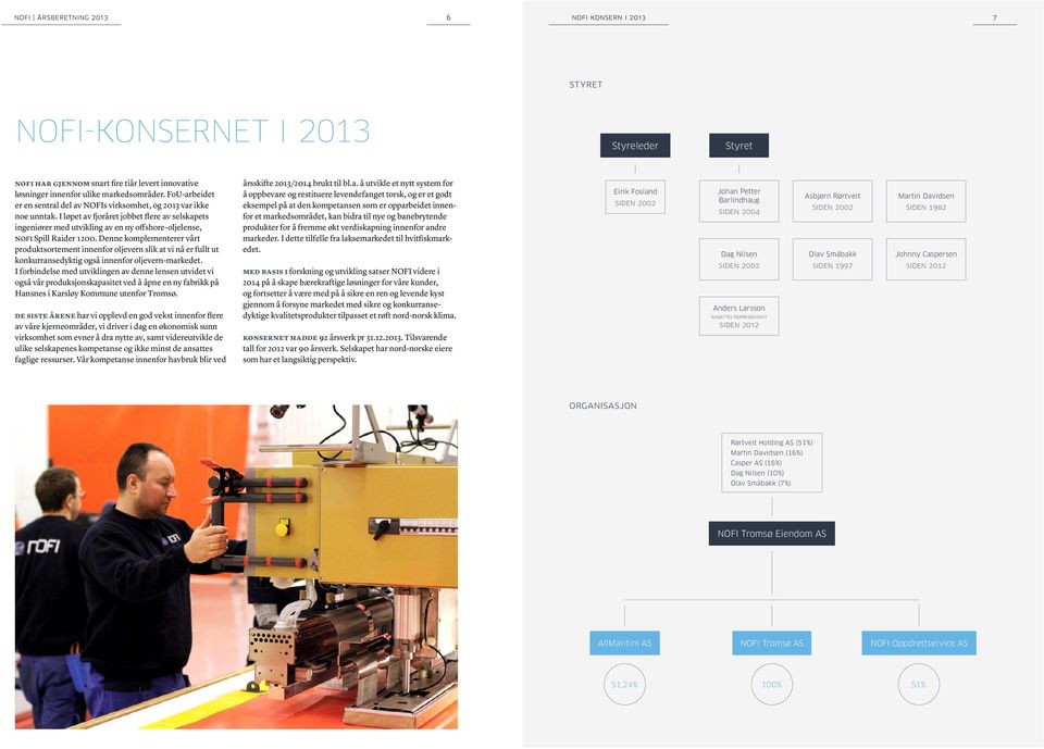 I løpet av fjoråret jobbet flere av selskapets ingeniører med utvikling av en ny offshore- oljelense, nofi Spill Raider 1200.