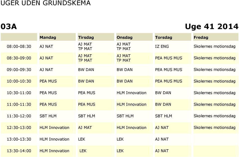 PEA MUS PEA MUS HLM Innovation SBT HLM SBT HLM SBT HLM SBT