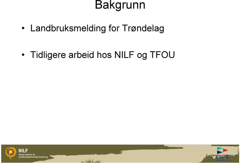 for Trøndelag