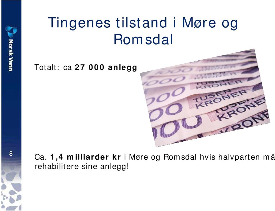 1,4 milliarder kr i Møre og Romsdal