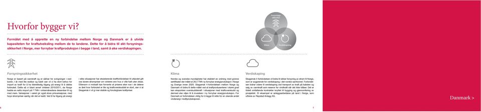 Klima Verdiskapning Forsyningssikkerhet Klima Verdiskaping Norge er basert på vannkraft og er sårbar for svingninger i nedbøren.