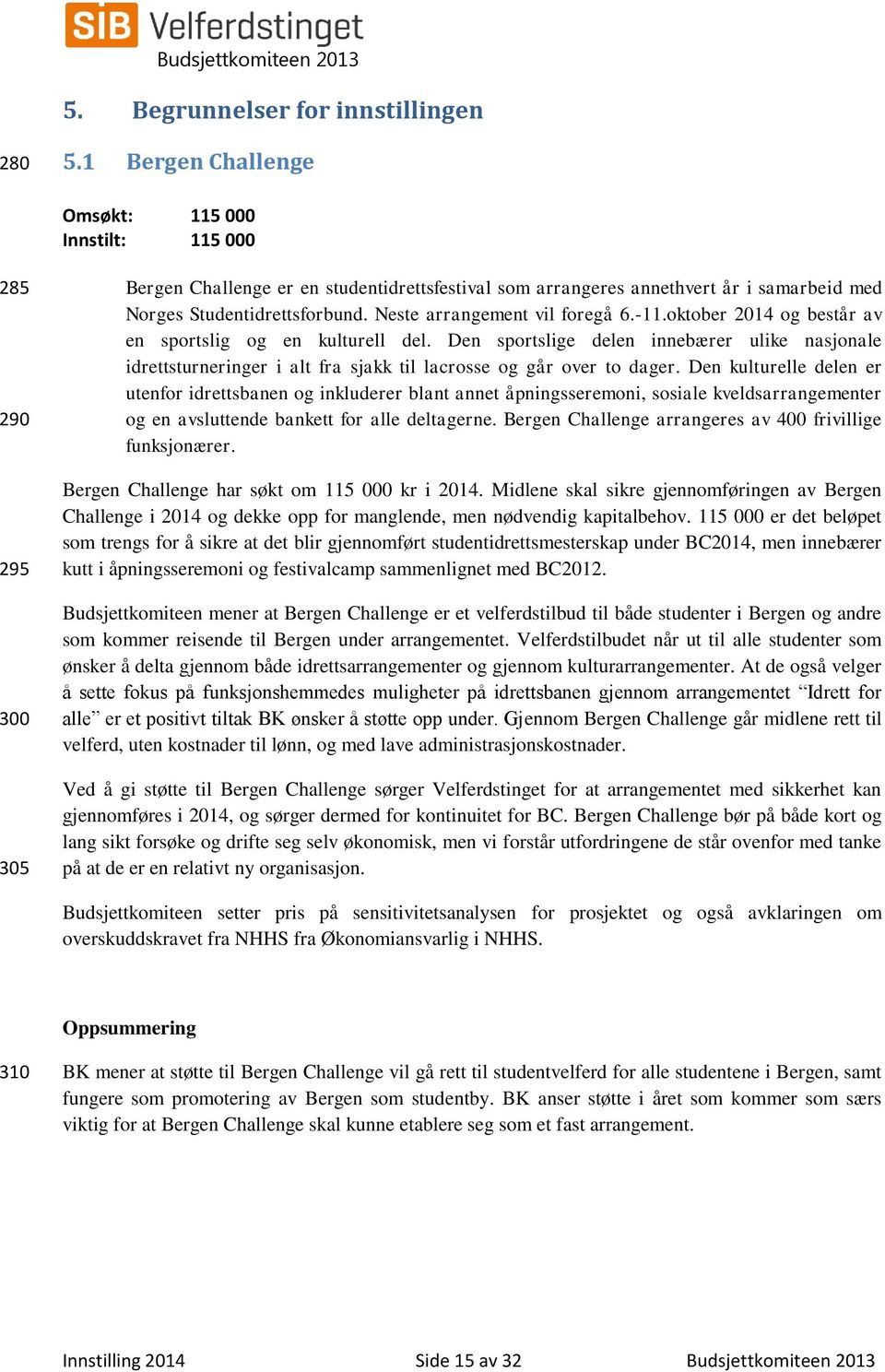 Neste arrangement vil foregå 6.-11.oktober 2014 og består av en sportslig og en kulturell del.