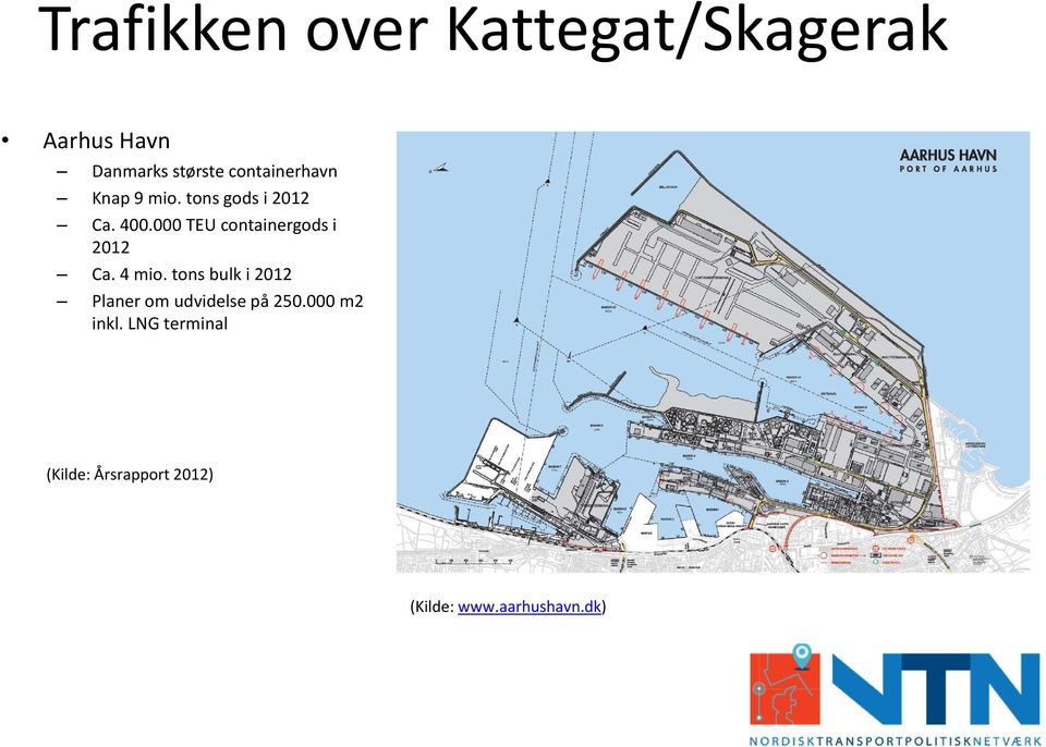 000 TEU containergods i 2012 Ca. 4 mio.