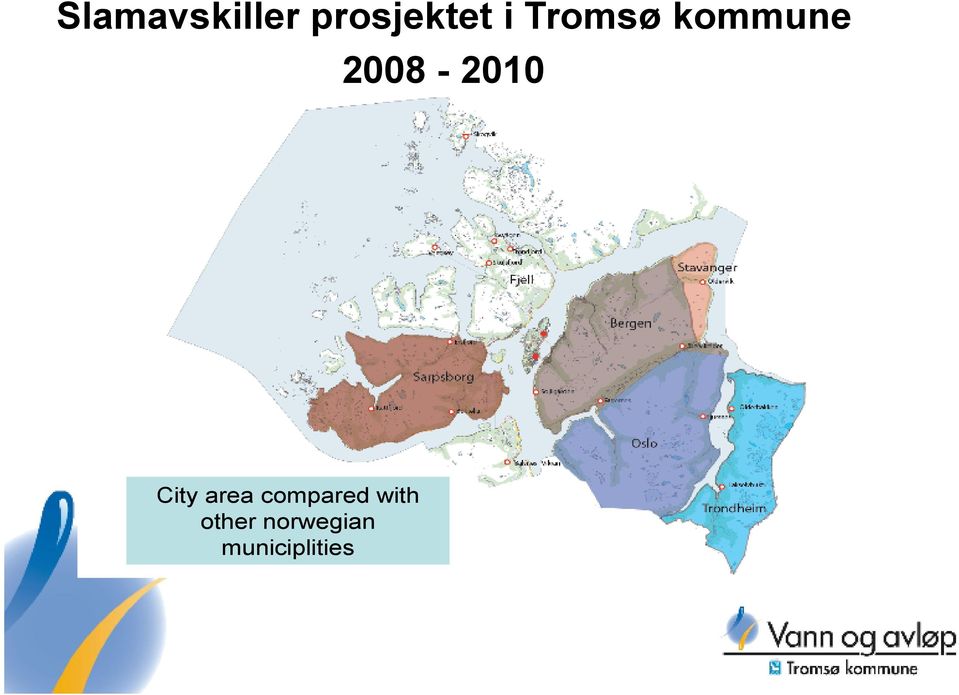 City area compared with