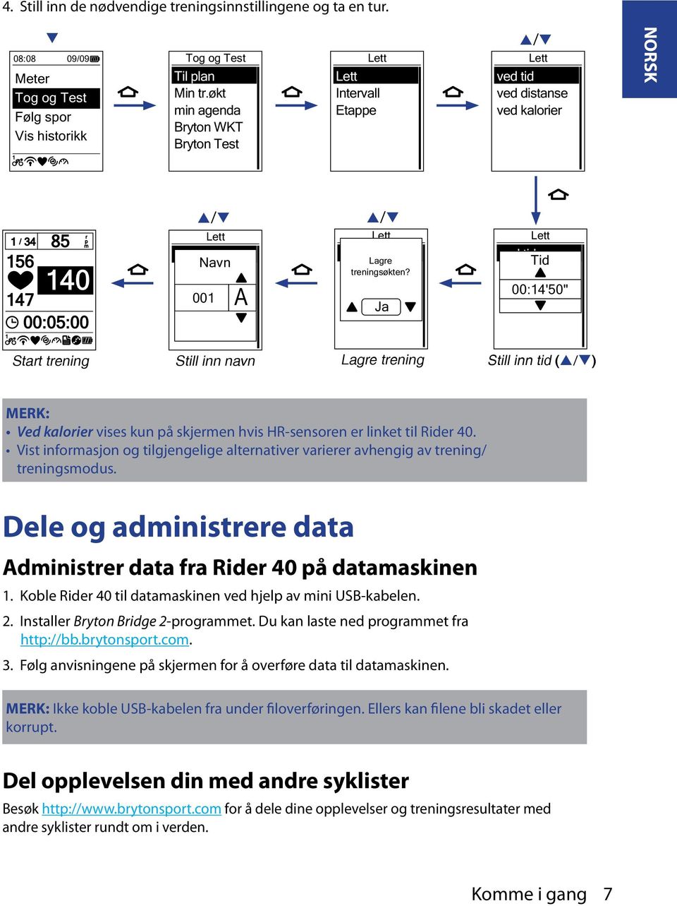 001 A p/q Lett By Time Lagre By treningsøkten?