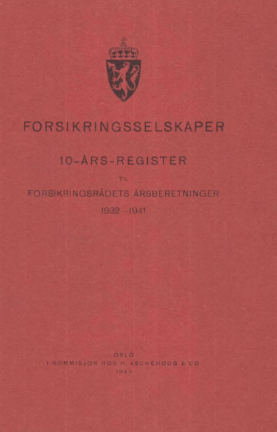 FORSIKRINGSRÅDETS