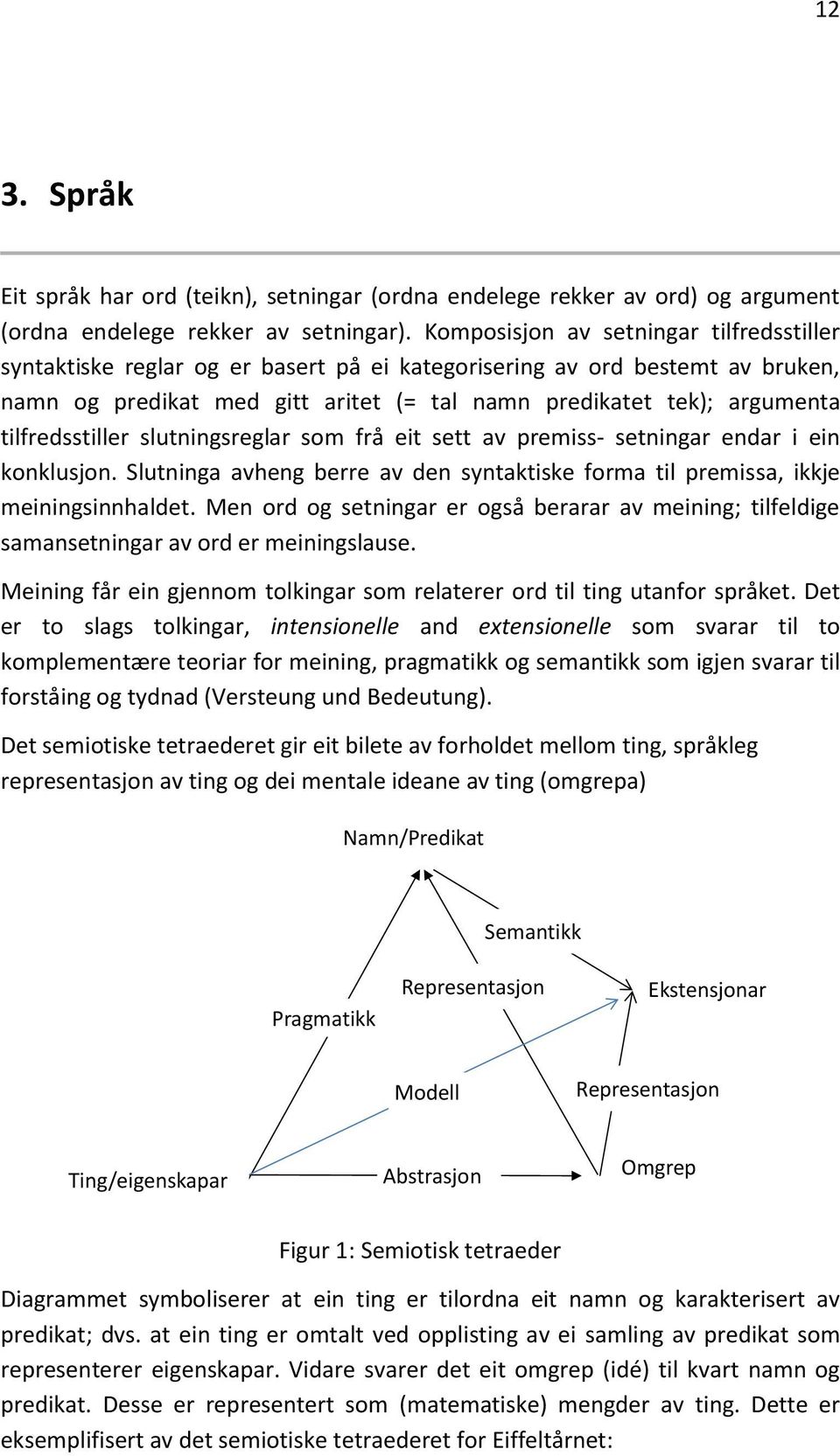 tilfredsstiller slutningsreglar som frå eit sett av premiss- setningar endar i ein konklusjon. Slutninga avheng berre av den syntaktiske forma til premissa, ikkje meiningsinnhaldet.