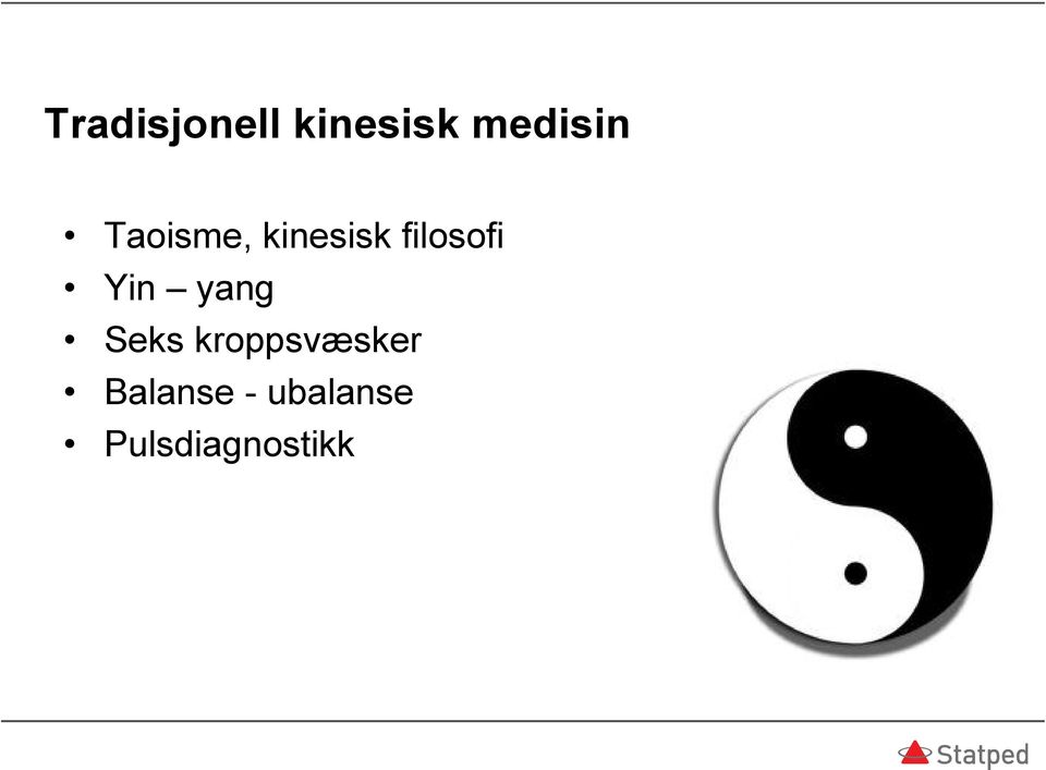 Yin yang Seks kroppsvæsker