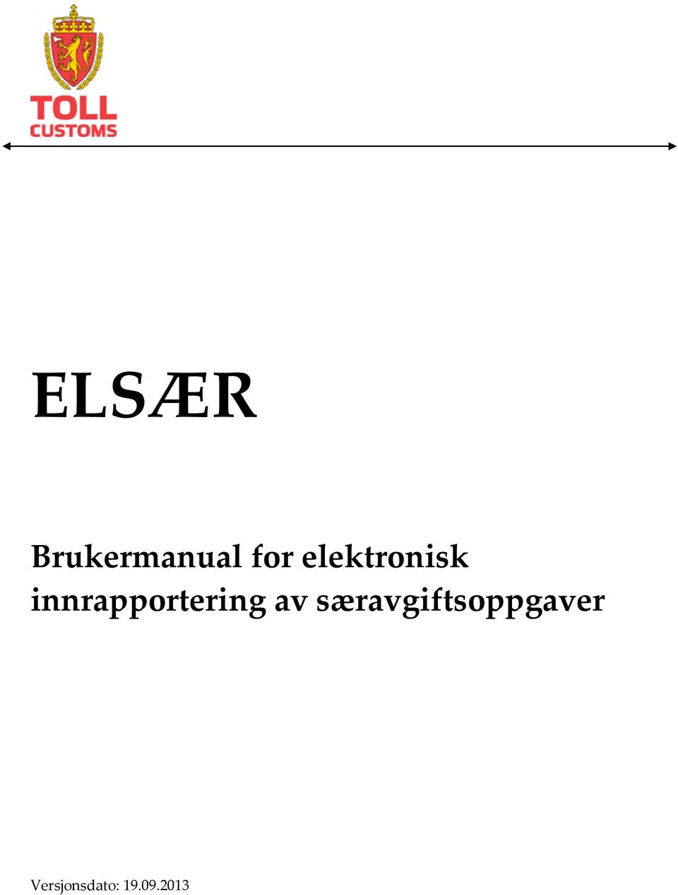 innrapportering av