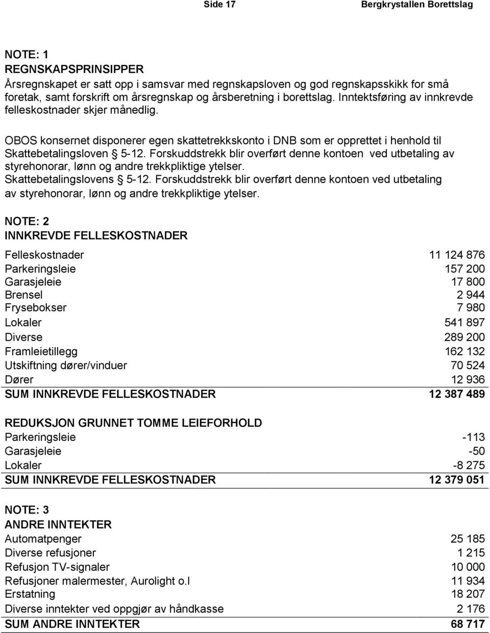 Forskuddstrekk blir overført denne kontoen ved utbetaling av styrehonorar, lønn og andre trekkpliktige ytelser. Skattebetalingslovens 5-12.