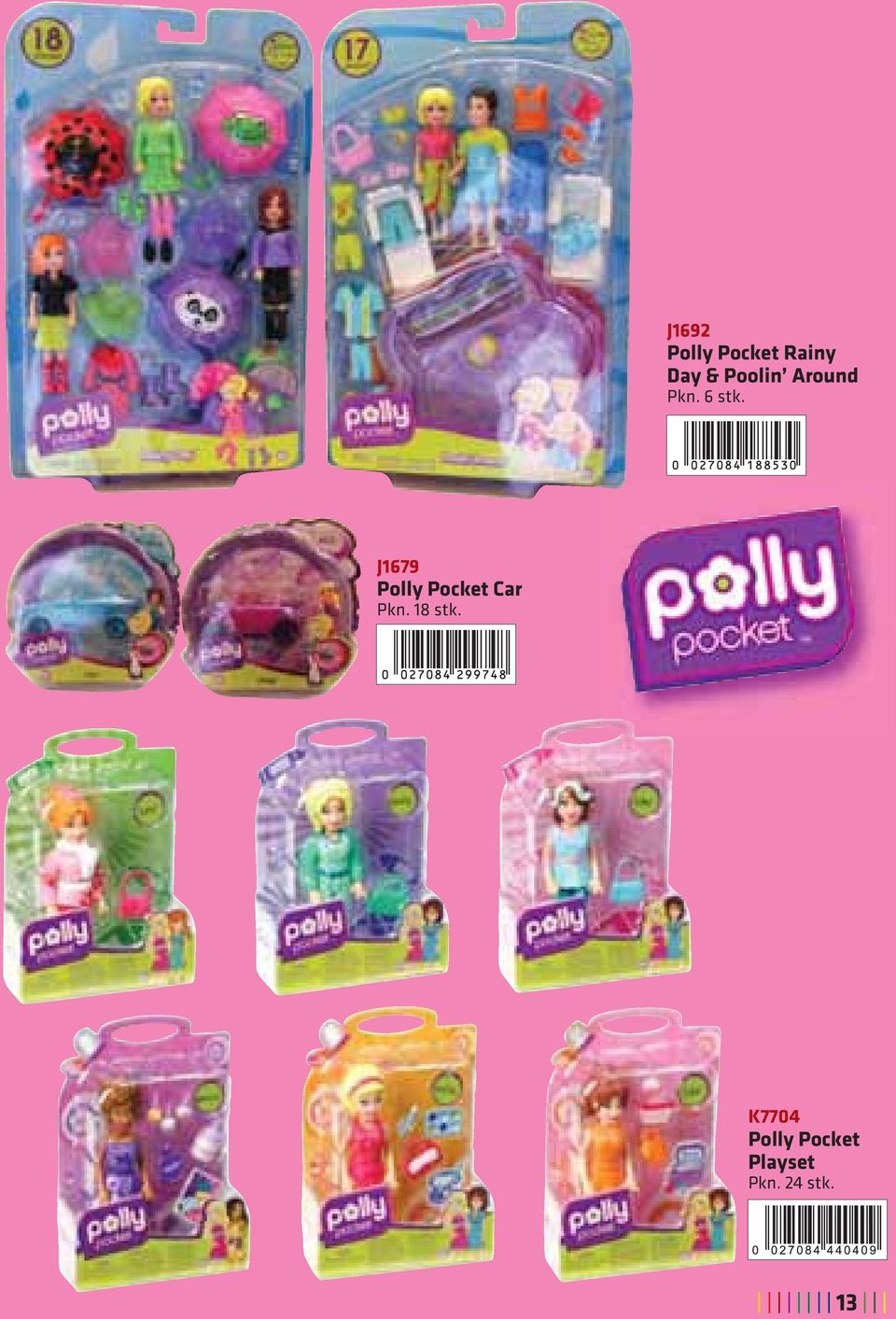 J1679 Polly Pocket Car Pkn.