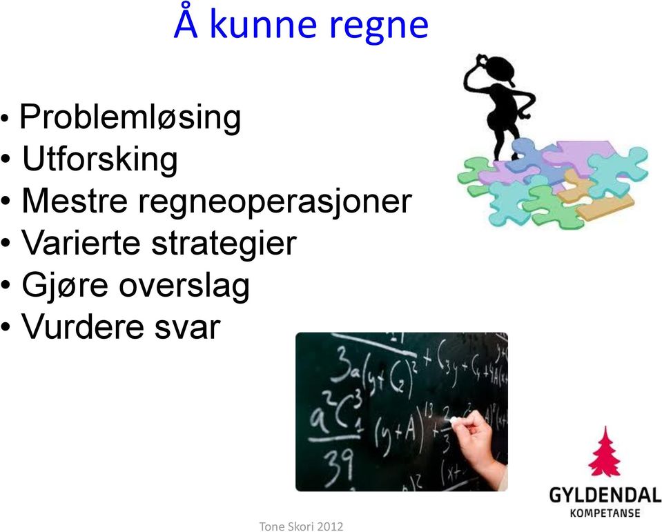 regneoperasjoner Varierte