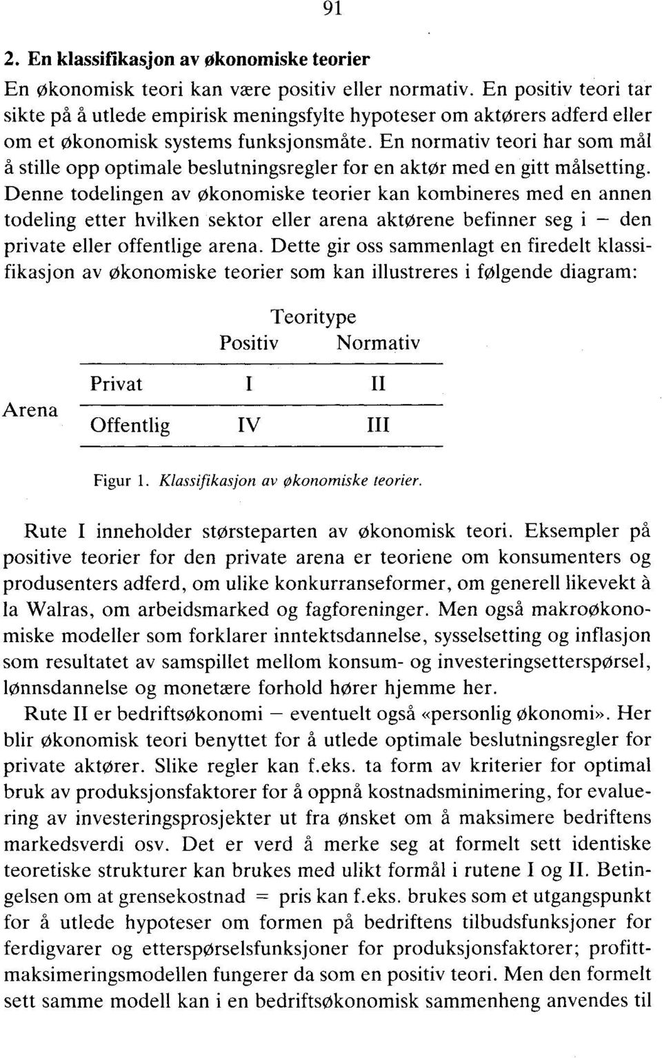 En normativ teori har som mål å stille opp optimale beslutningsregler for en aktør med en gitt målsetting.