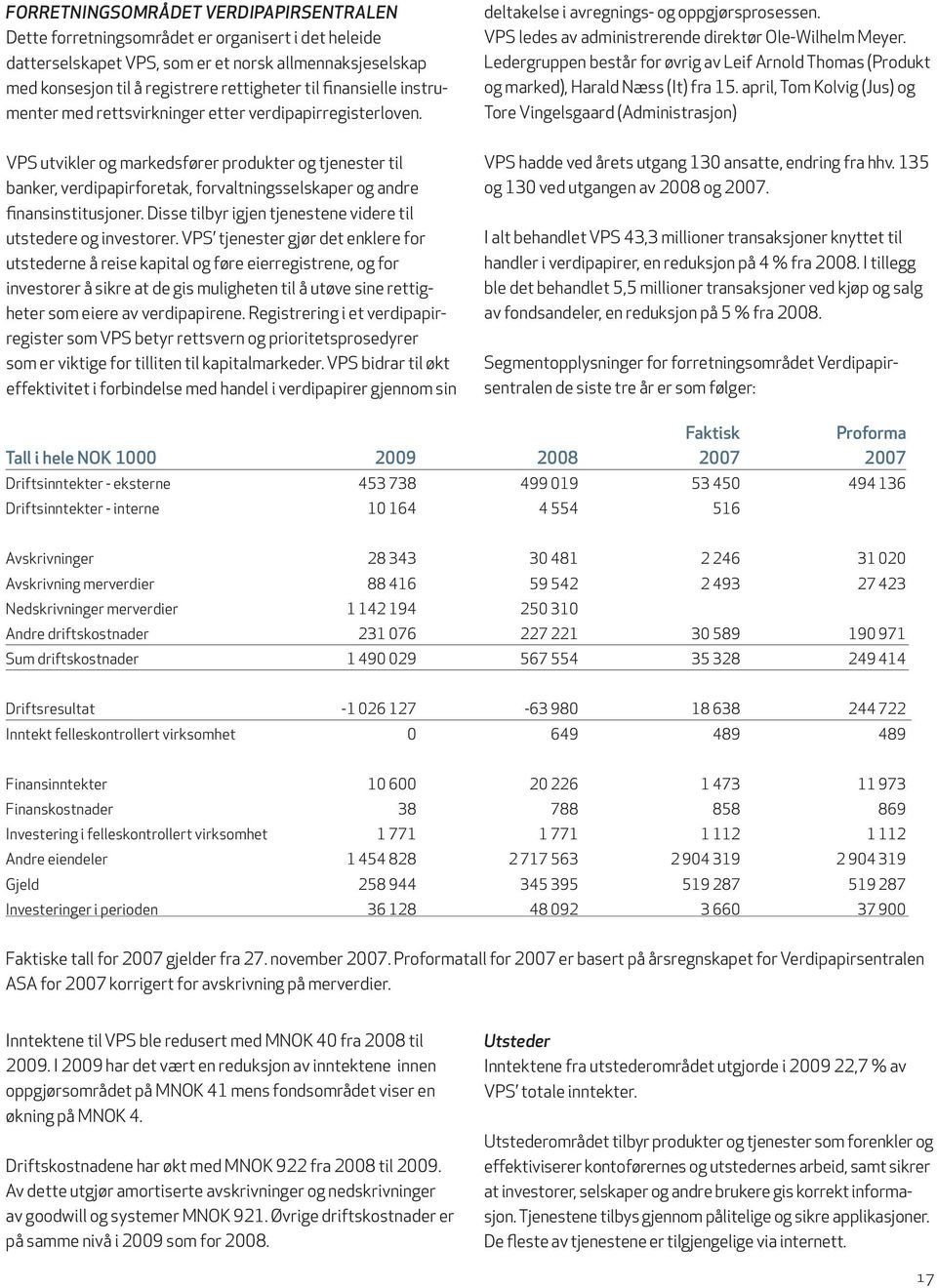 Ledergruppen består for øvrig av Leif Arnold Thomas (Produkt og marked), Harald Næss (It) fra 15.