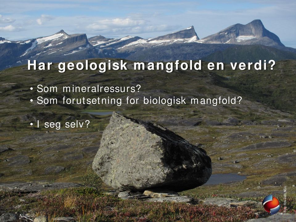 Som forutsetning for biologisk