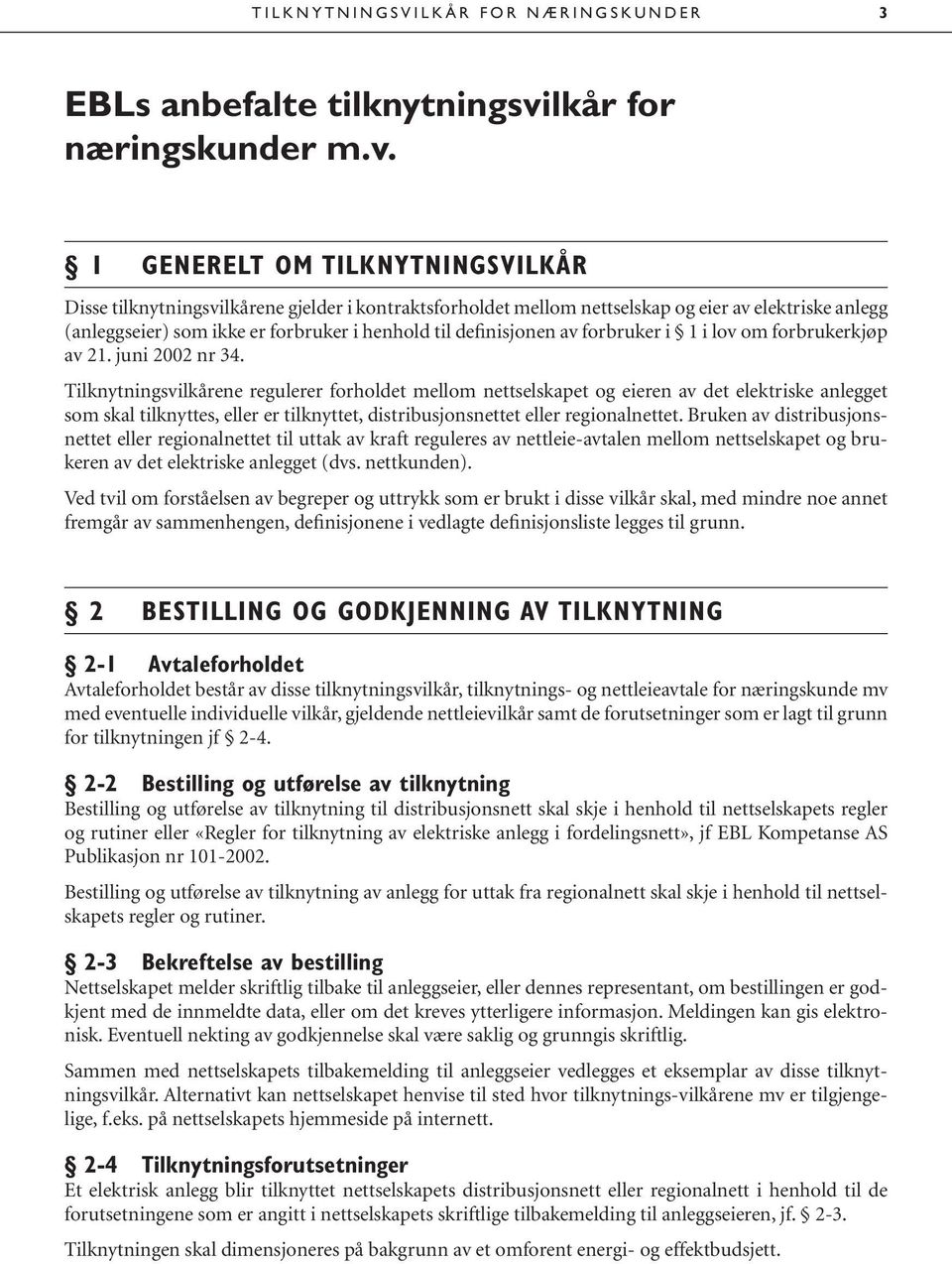 lkår for næringskunder m.v.