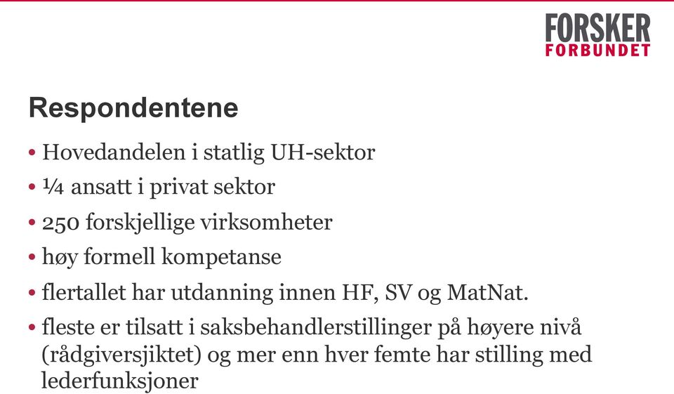 innen HF, SV og MatNat.