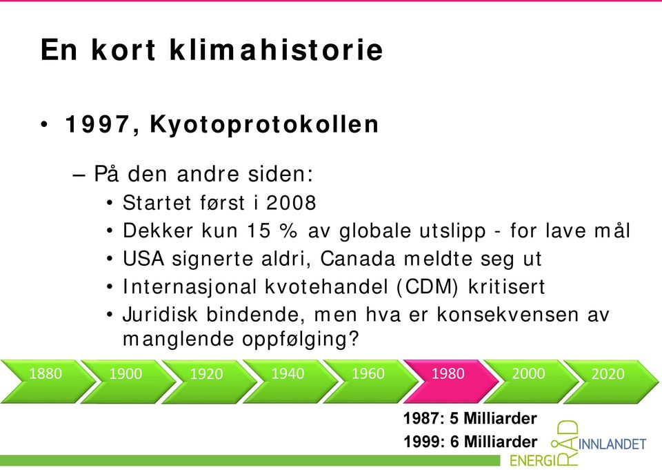 Internasjonal kvotehandel (CDM) kritisert Juridisk bindende, men hva er konsekvensen av