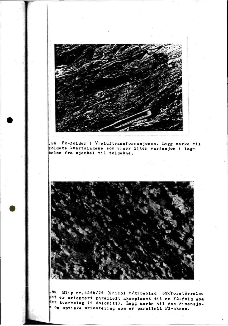 foldekne. 85 Slip nr.