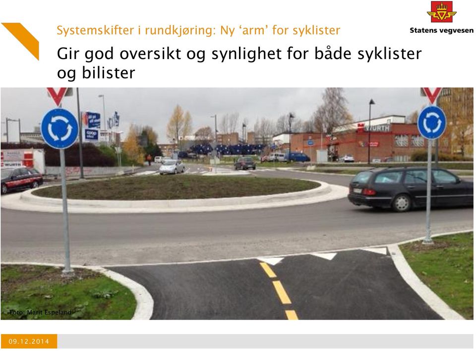 synlighet for både syklister og