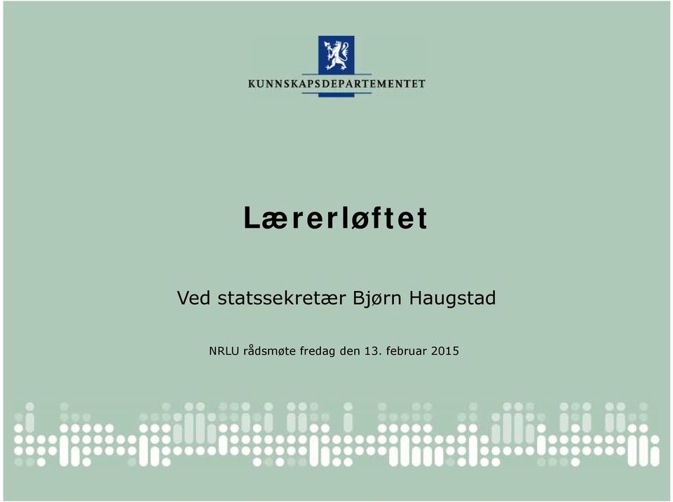 statssekretær Bjørn Haugstad